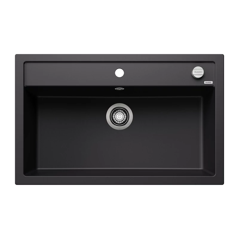 BLANCO DALAGO 8 Silgranit mosogatótálca, fekete, excenterrel BLANCO DALAGO 8 Silgranit mosogatótálca, fekete, excenterrel