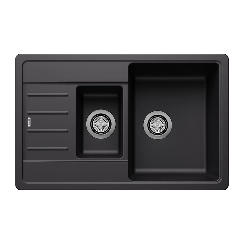 BLANCO LEGRA 6 S Compact Silgranit mosogatótálca, fekete, tartozék nélkül, excenter nélkül