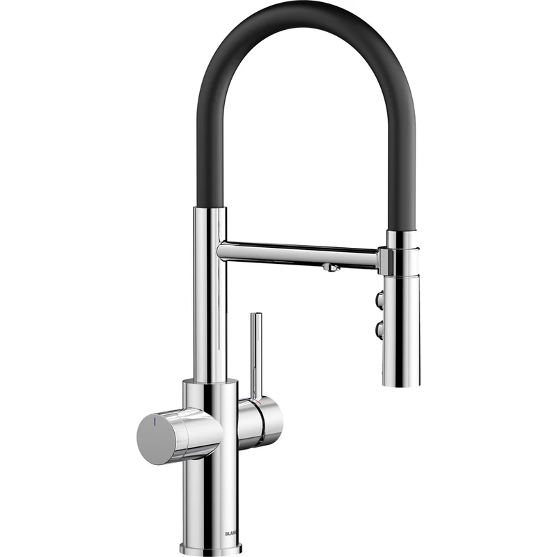 BLANCO CATRIS-S FLEXO Filter csaptelep, zuhanyváltós fejjel, króm, magasnyomású  BLANCO CATRIS-S FLEXO Filter csaptelep, zuhanyváltós fejjel, króm, magasnyomású