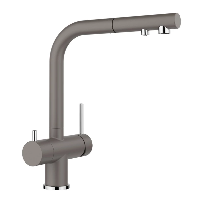 BLANCO FONTAS-S II csaptelep kihúzható fejjel, vulkánszürke, magasnyomású BLANCO FONTAS-S II csaptelep kihúzható fejjel, vulkánszürke, magasnyomású