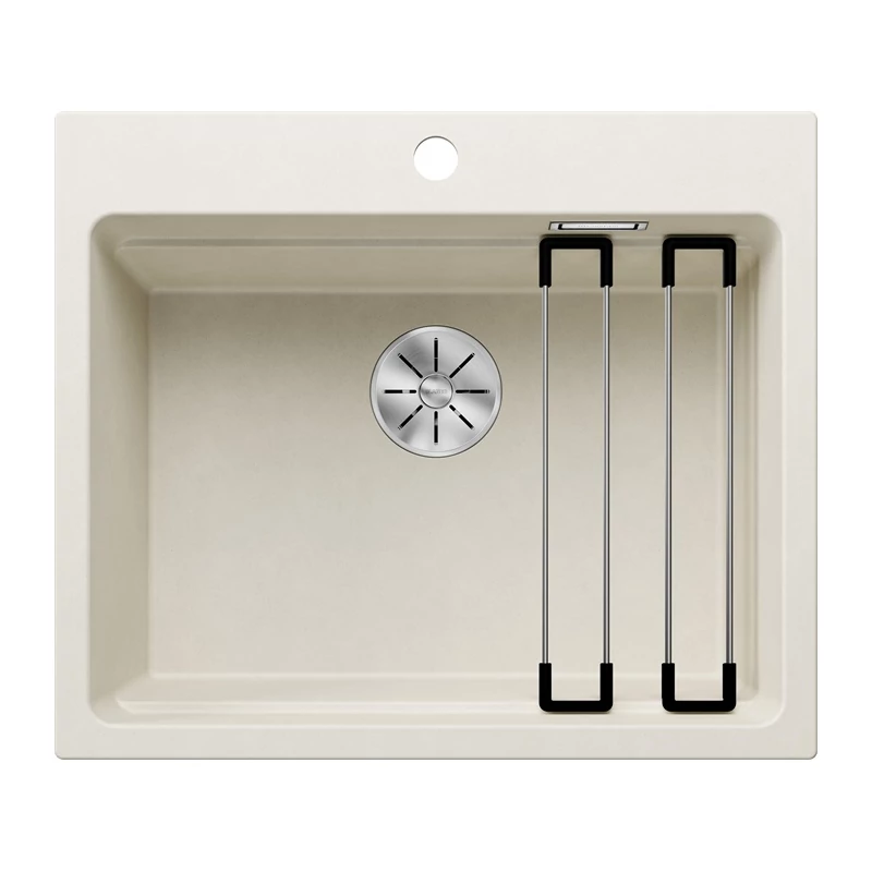 BLANCO ETAGON 6 Silgranit mosogatótálca, törtfehér, tartozékokkal, excenter nélkül