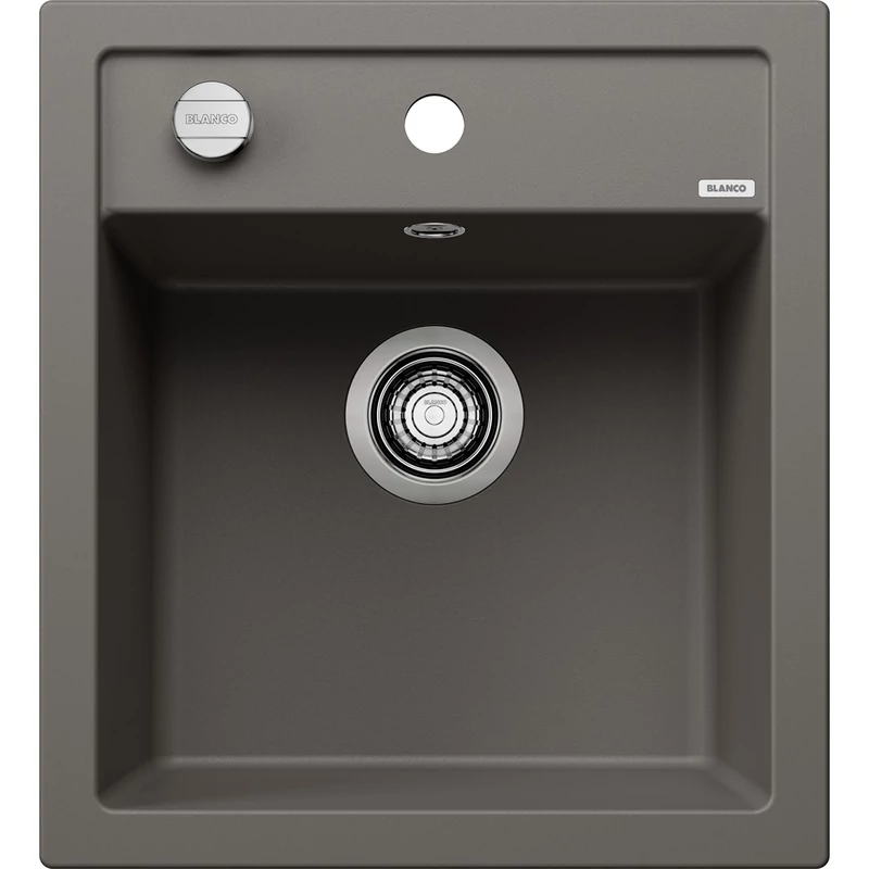 BLANCO DALAGO 45 Silgranit mosogatótálca, vulkánszürke, excenterrel BLANCO DALAGO 45 Silgranit mosogatótálca, vulkánszürke, excenterrel