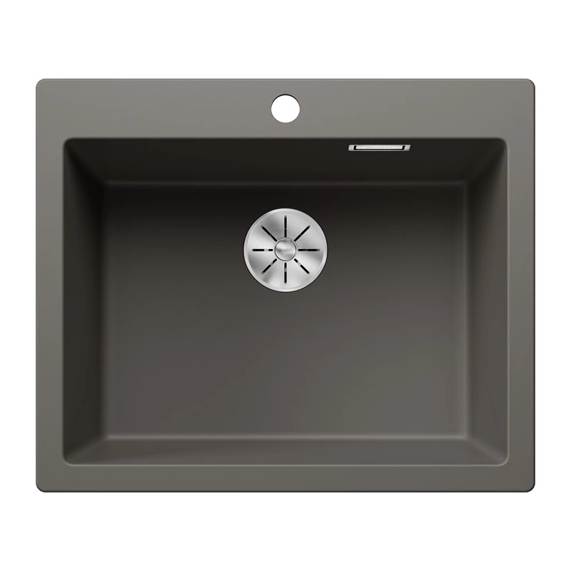 BLANCO PLEON 6 Silgranit mosogatótálca, vulkánszürke, tartozékok nélkül, excenter nélkül BLANCO PLEON 6 Silgranit mosogatótálca, vulkánszürke, tartozékok nélkül, excenter nélkül