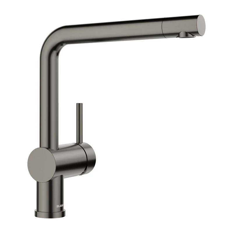 BLANCO LINUS csaptelep, satin dark steel, magasnyomású BLANCO LINUS csaptelep, satin dark steel, magasnyomású