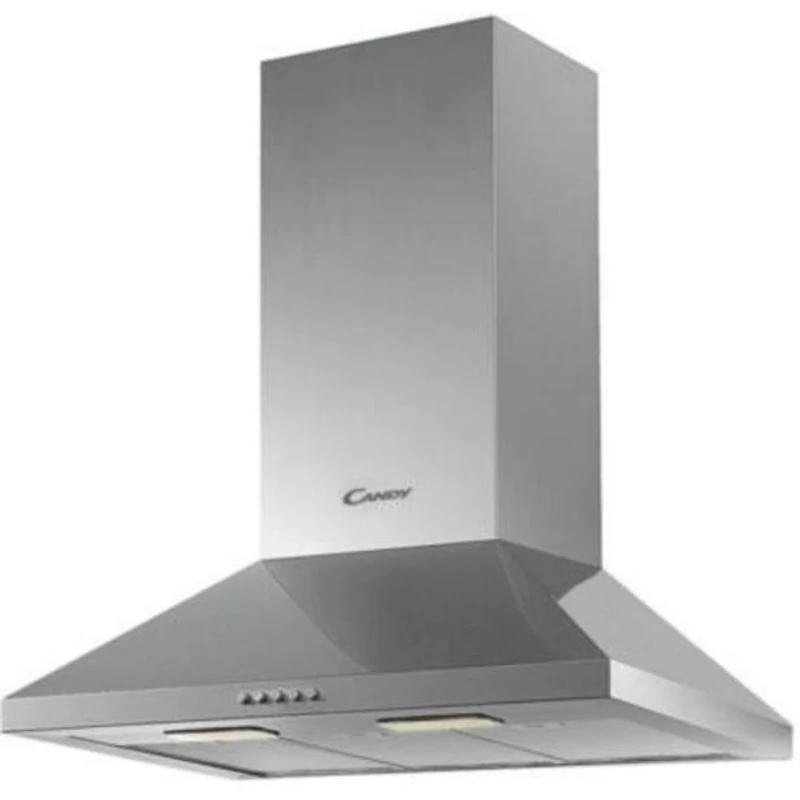 Candy CCE116/1X Fali kürtős páraelszívó, C, 305m3/h légszállítás, inox