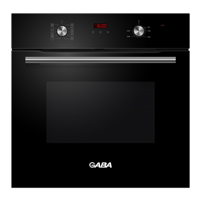 Gaba sütő és 2Flexi zónás indukciós főzőlap szett, fekete szín