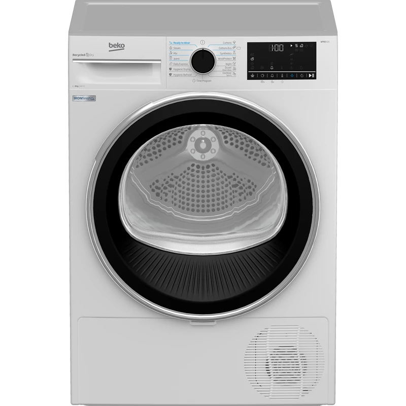 Beko B5T68243 szabadonálló hőszivattyús szárítógép, 8 kg