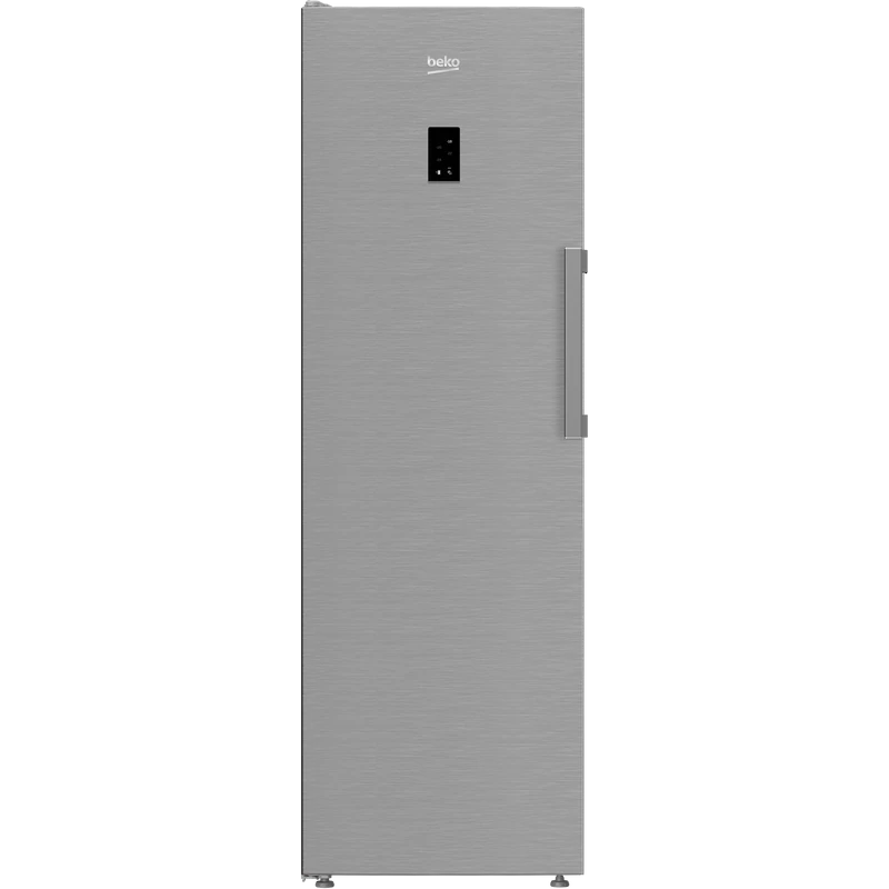 Beko B3RMFNE314XB fagyasztószekrény, 286 L, inox, külső kijelző
