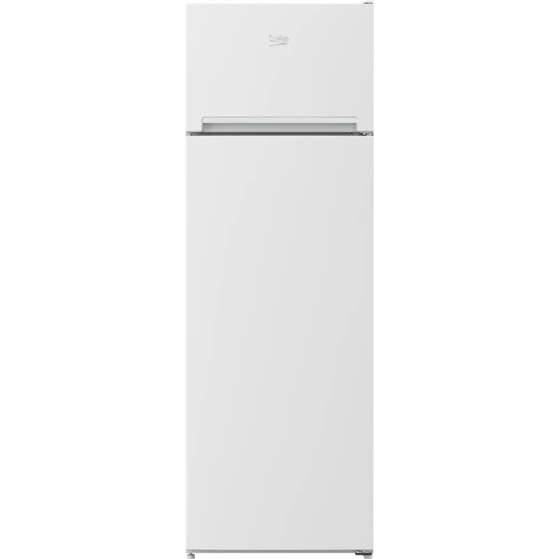 Beko RDSA280K40WN szabadonálló felülfagyasztós kombinált hűtő, 161 cm magas, csak 54 cm széles, fehér