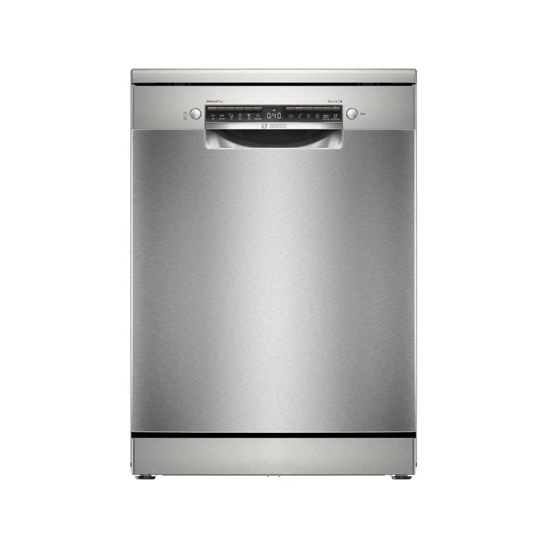 Bosch SMS4HMI08E Szabadonálló mosogatógép , Serie 4 , Home Connect , Szálcsiszolt acél , 14 teríték , C , 6 program ,  VarioFlex kosárrendszer , VarioDrawer , 9 l , 44 dB(A)