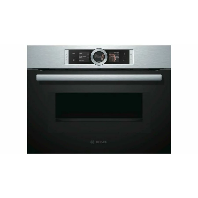 Bosch CMG656BS1 Beépíthető kompakt sütő mikrohullám funkcióval