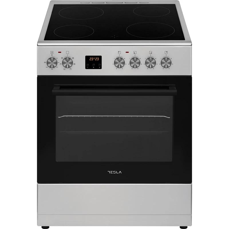 Tesla CV6400SX kerámia főzőlapos szabadonálló tűzhely 60 cm