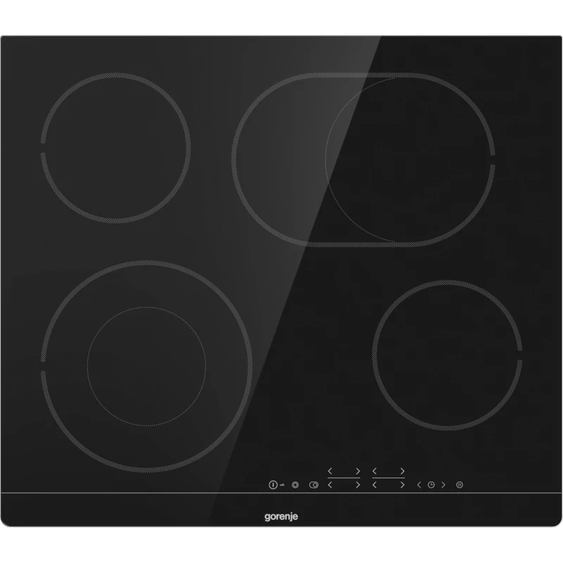 Gorenje ECT603FM 4 Beépíthető kerámia főzőlap, TouchControl, 2 bővíthető zóna ,Stop&Go, elöl csiszolt él