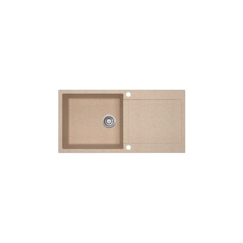 EVIDO Cubo XL 6S compact gránit mosogató, 860 x 500 mm, avena