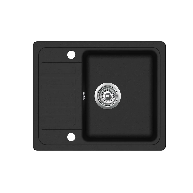 EVIDO Home 45S compact gránit mosogató, 575 x 460 mm, antracit