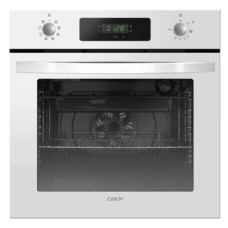 Candy F IDC B625 L Beépíthető sütő, 70L,  A+, gőz tisztítás, fehér üveg