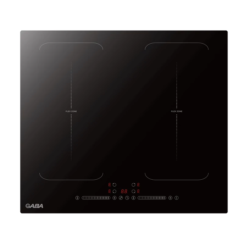 Gaba GMH-IND-4FZS beépíthető indukciós főzőlap, 2 bridge funkció