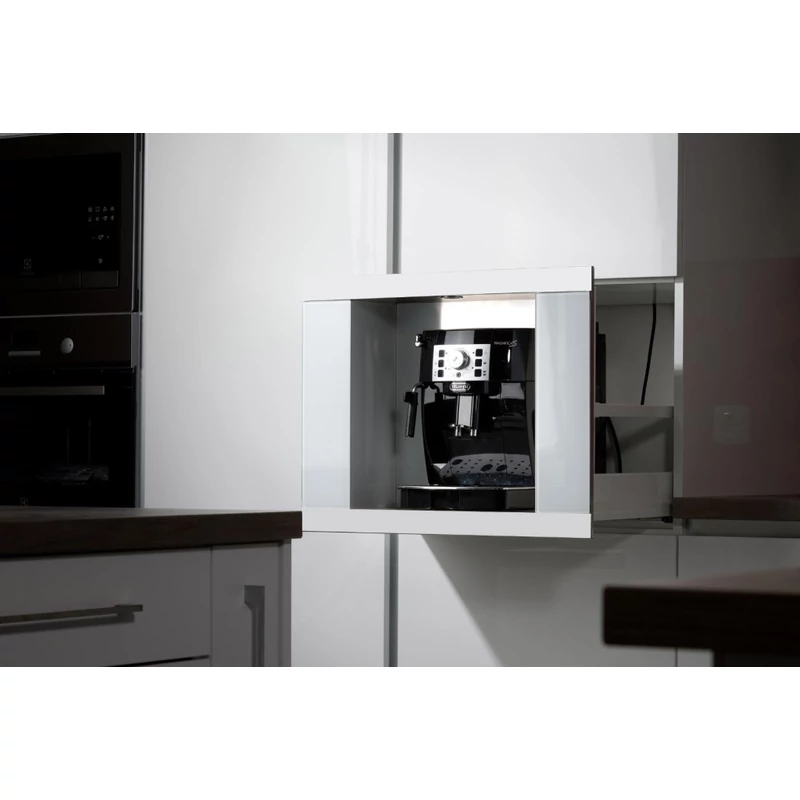 Kluge KFB02WW Caffee Case kávéfőző fiók, fehér, 254x355