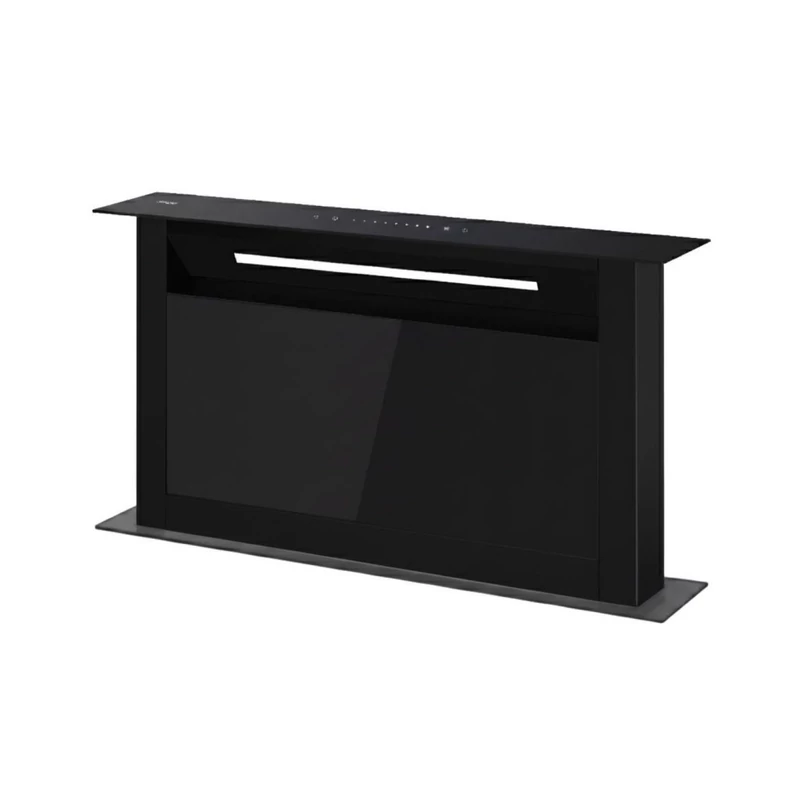 Kluge KLD6000BLG pultból kiemelkedő fekete páraelszívó, 60cm