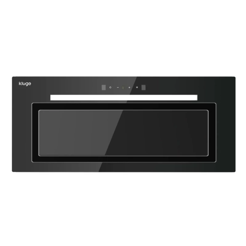 Kluge KLV7550B beépíthető fekete páraelszívó, 75cm, TC