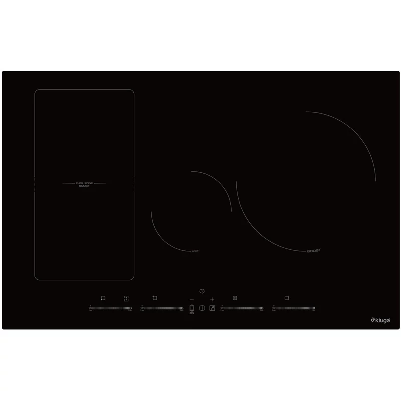Kluge KPI8031B beépíthető indukciós főzőlap, 80cm, fekete ü.