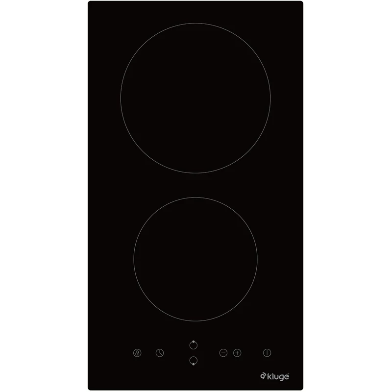 Kluge KPV3001B beépíthető kerámia domino főzőlap, 30cm, fekete ü.