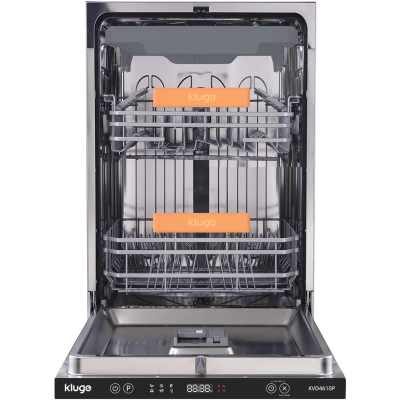 Kluge KVD4610P beépíthető mosogatógép, 45 cm, időkijelző a padlón