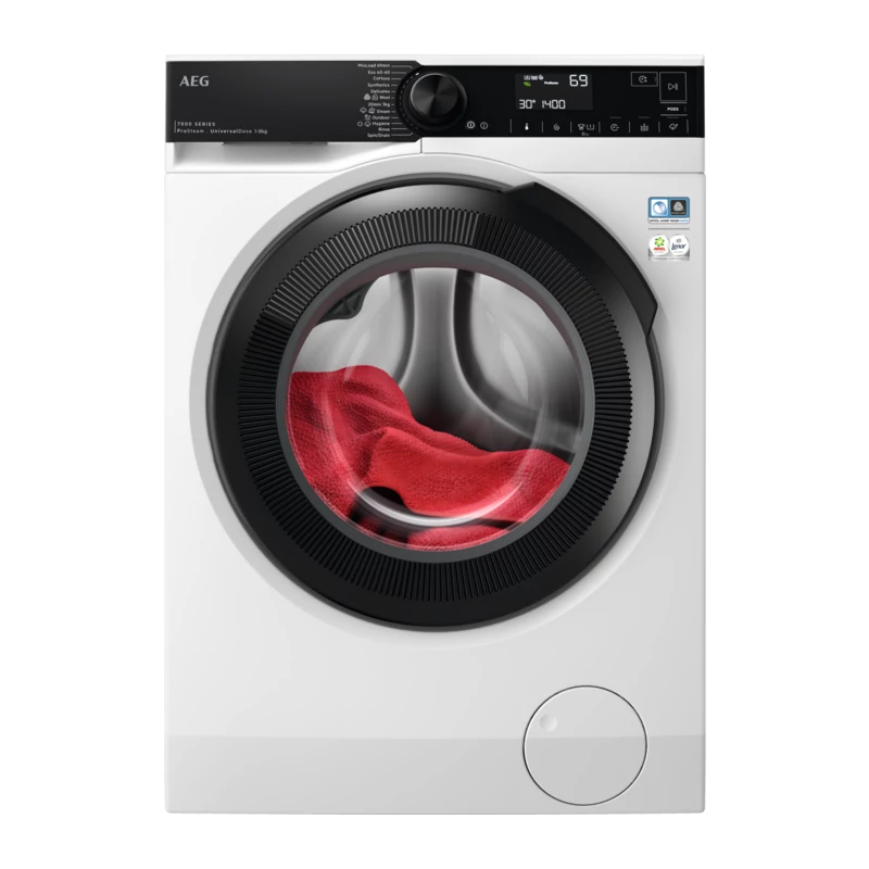 AEG LF5Z49BE AutoSense elöltöltős mosógép, Hygiene program gőzzel, A energiaosztály, 9 kg, 1400 f/p. AEG LF5Z49BE AutoSense elöltöltős mosógép, Hygiene program gőzzel, A energiaosztály, 9 kg, 1400 f/p.