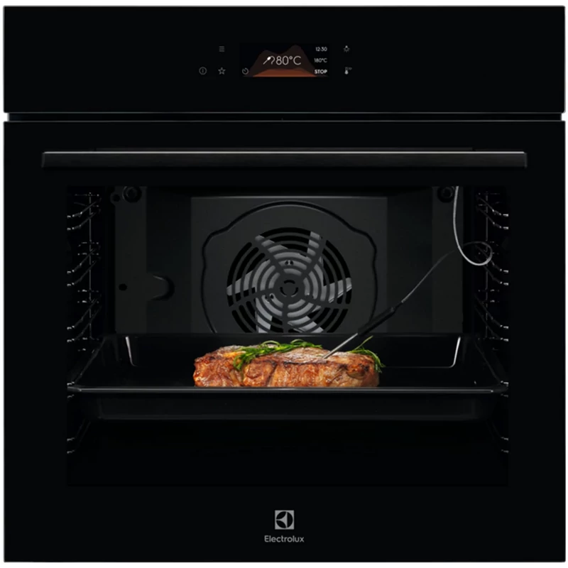 Electrolux LOE8H39Z AssistedCooking beépíthető sütő, maghőmérő, aqua clean tisztítás