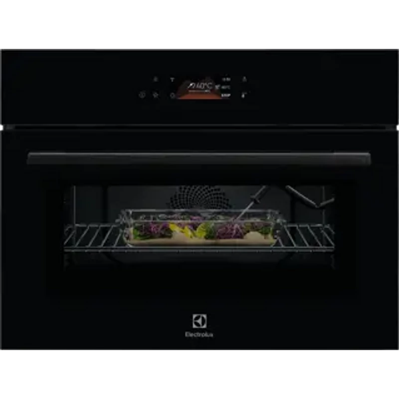 Electrolux LVL9E2XZ CombiQuick/MealAssist beépíthető kompakt sütő - mikrohullámú sütő, maghőmérő, Wifi Electrolux LVL9E2XZ CombiQuick/MealAssist beépíthető kompakt sütő - mikrohullámú sütő, maghőmérő, Wifi