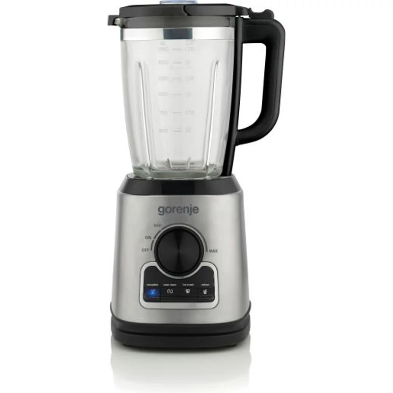 Gorenje B1400BE Turmixgép   1400W ,   1,75-es kehely,  mosogatógépben moshatótartozékok, üveg keverő kehely,  fekete/inox