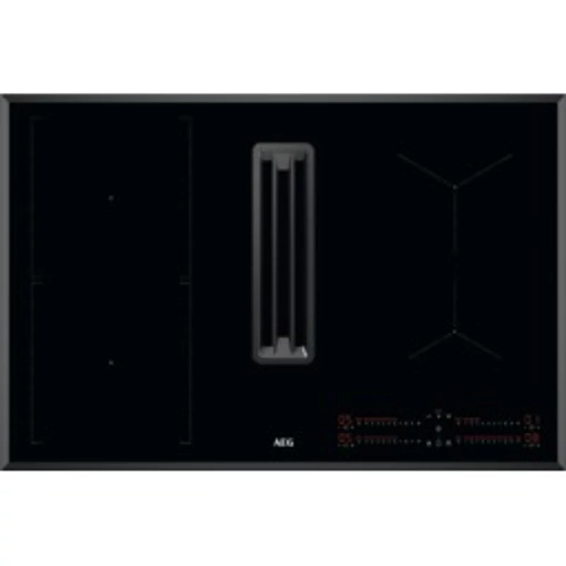 AEG CCE84779CB Síkba építhető indukciós főzőlap beépített páraelszívóval, WiFi, Hob2Hood, Bridge funkció, 83 cm AEG CCE84779CB Síkba építhető indukciós főzőlap beépített páraelszívóval, WiFi, Hob2Hood, Bridge funkció, 83 cm