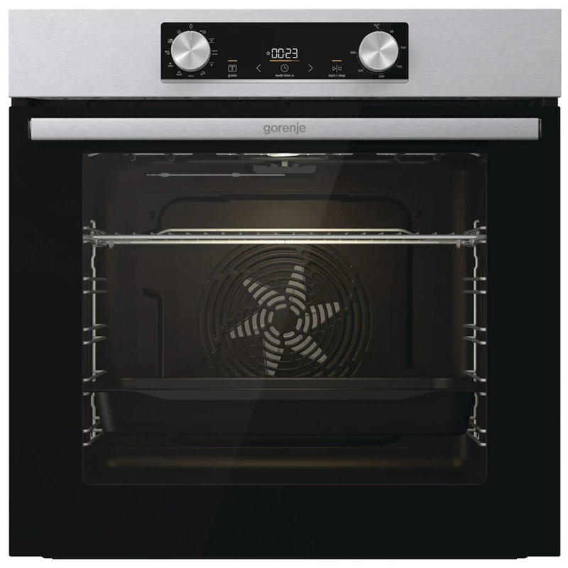 Gorenje BO6735E02XK0 Beépíthető sütő, 10 funkció, 77 liter , érintőképernyős kijelző,  300°C, "A" energiaosztály, Aquaclean tisztítási funkció