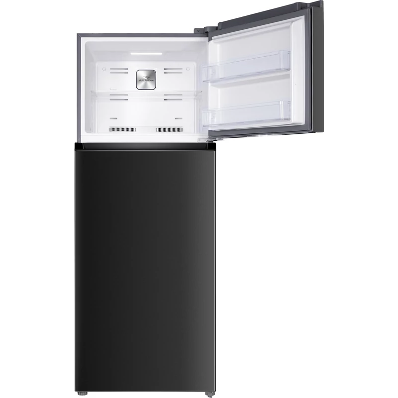 Tesla RD4650XTBE felülfagyasztós hűtő, E, total no frost, 465l (364+101), 70cm széles, digital display, inverter, fekete-inox