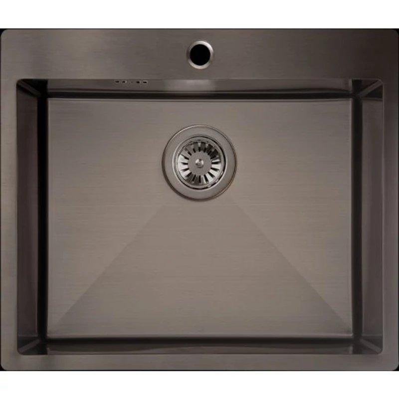 Operis MARMARA Inox mosogató: egymedencés, Szín: grafit, SAM_510T Operis MARMARA Inox mosogató: egymedencés, Szín: grafit, SAM_510T