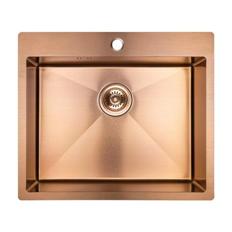 Operis MARMARA Inox mosogató: egymedencés, Szín: vörösréz / rózsaarany, SAM_810T Operis MARMARA Inox mosogató: egymedencés, Szín: vörösréz / rózsaarany, SAM_810T
