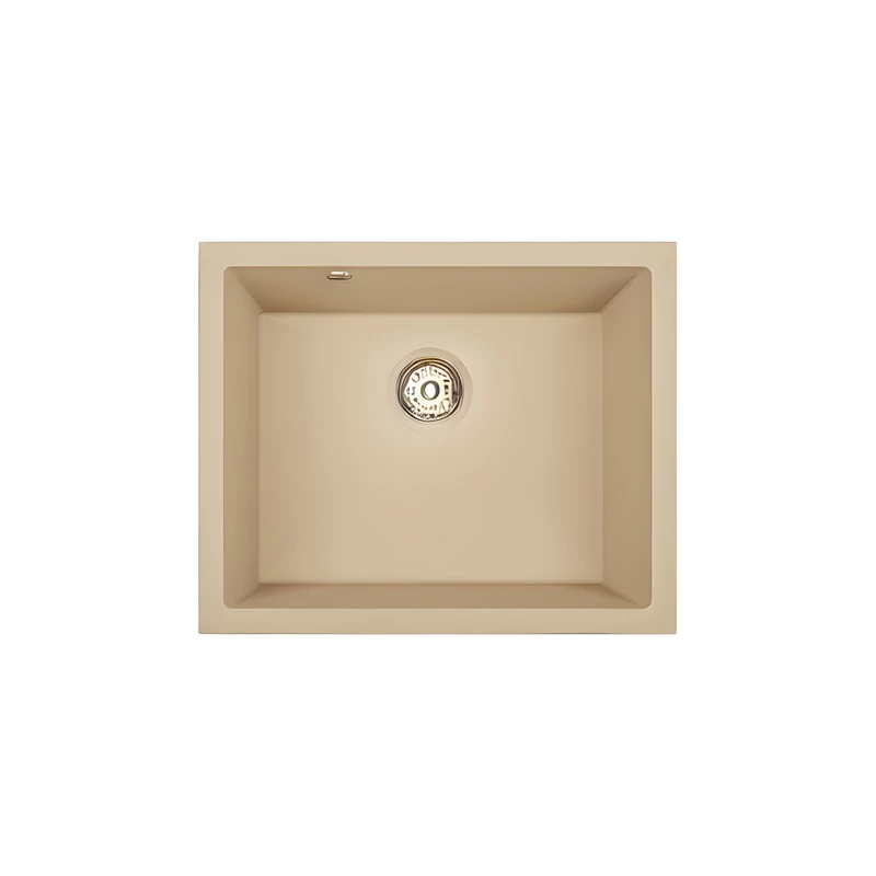 Laveo IBIZA jázmin egymedencés mosogató helytakarékos szifonnal