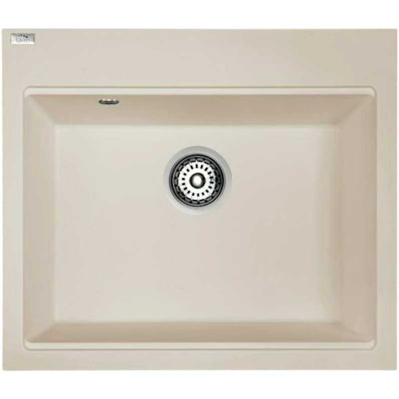 LAVEO TAU jázmin egymedencés mosogató helytakarékos szifonnal