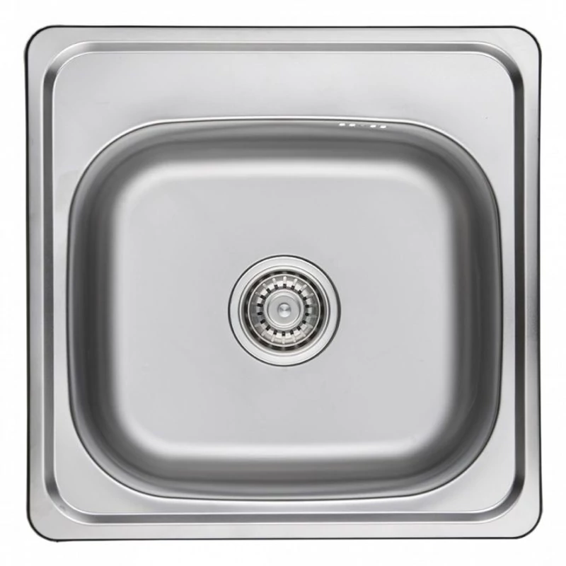 Operis STANDARD 1M Egymedencés mosogató, Szín: Natúr inox