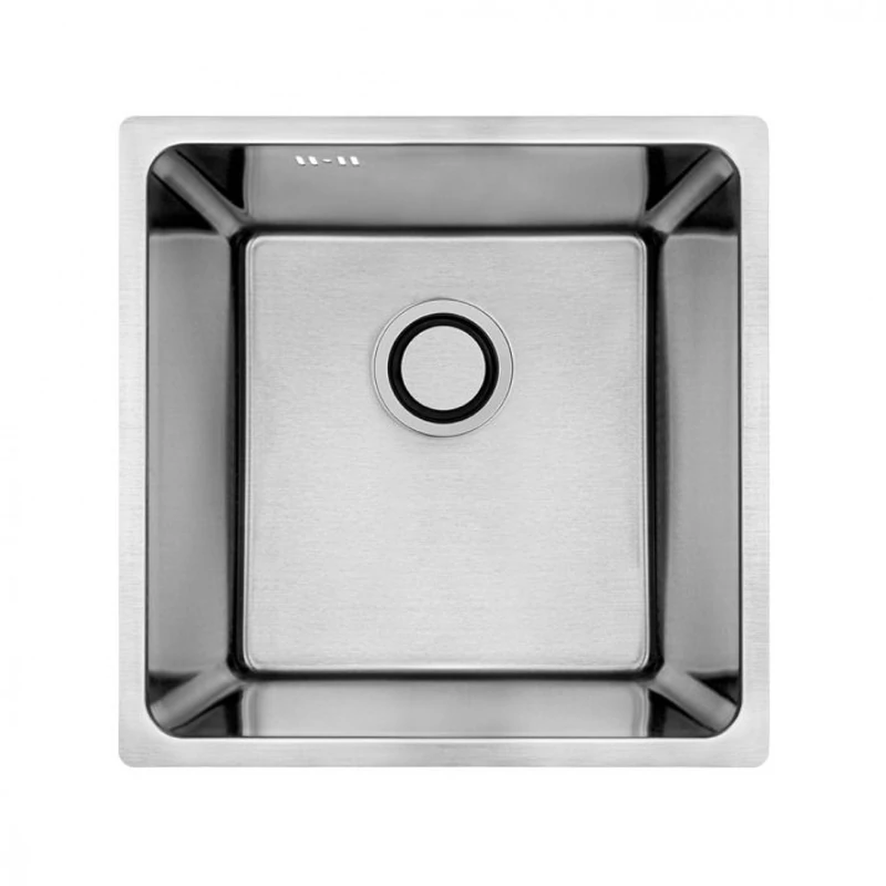 Operis ADEN Egymedencés inox mosogató, beépíthető, munkalapszintbe szerelhető,  pult alá szerelhető, 50-s szekrénybe