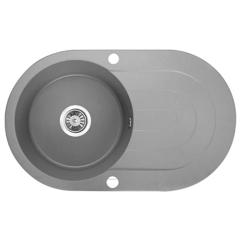 DAFNE egykör cseptálcás mosogató, szürke