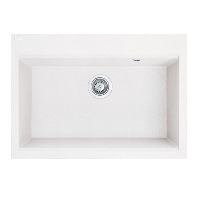 LAVEO TAU 7 nagymedencés mosogató, fehér