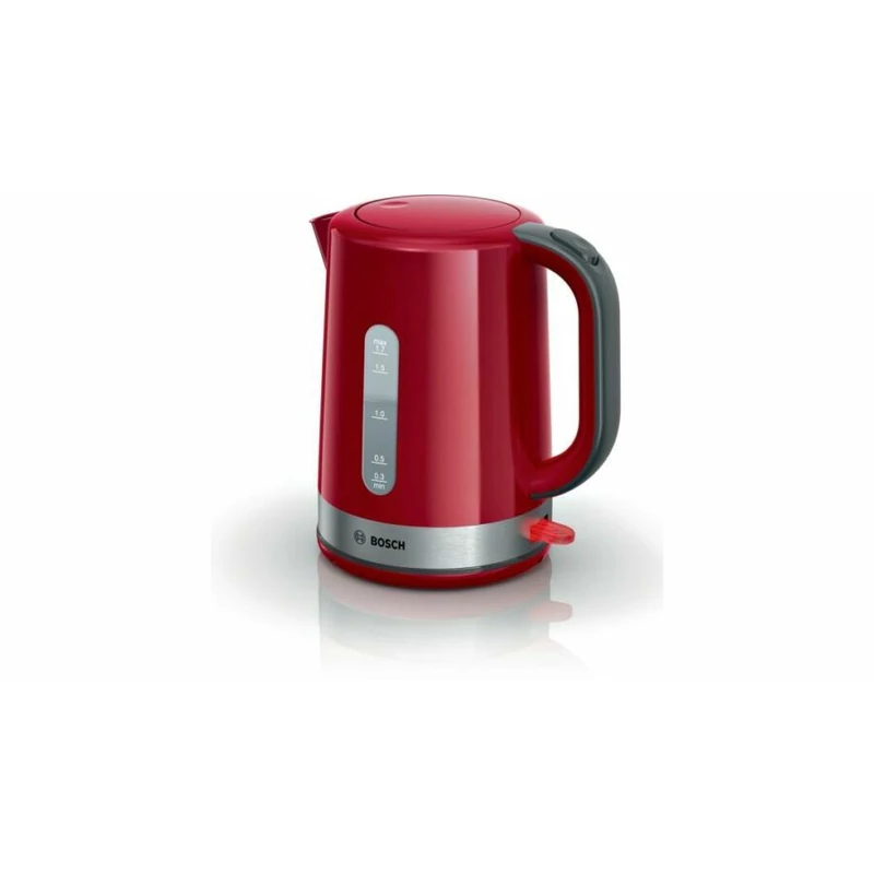 BOSCH TWK6A514  Vízforraló, 2200W , 1,7 L, Piros