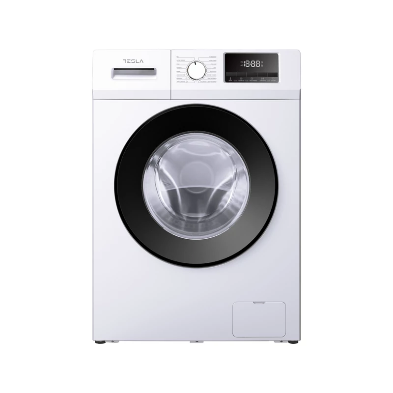Tesla WF81460T szabadonálló elöltöltős mosógép, 8 kg/ 1400f, inverter motor, csak 49,5 cm mély, 5 ÉV GARANCIÁVAL