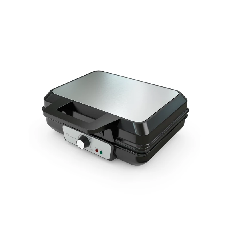 Tesla WM200BX gofrisütő, fekete-inox