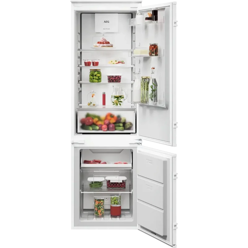 AEG TC7CS18GES Kombinált hűtőszekrény, AI CoolAssist funkció, NoFrost, 177 cm