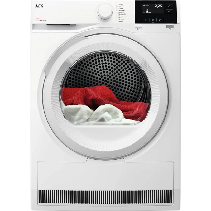AEG TR78CBE SensiDry hőszivattyús szárítógép, 8 kg, C energiaosztály, inverter motor