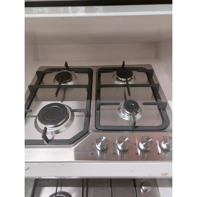 Midea MG60401X-HR beépíthető gázlap, inox MINTA DARAB