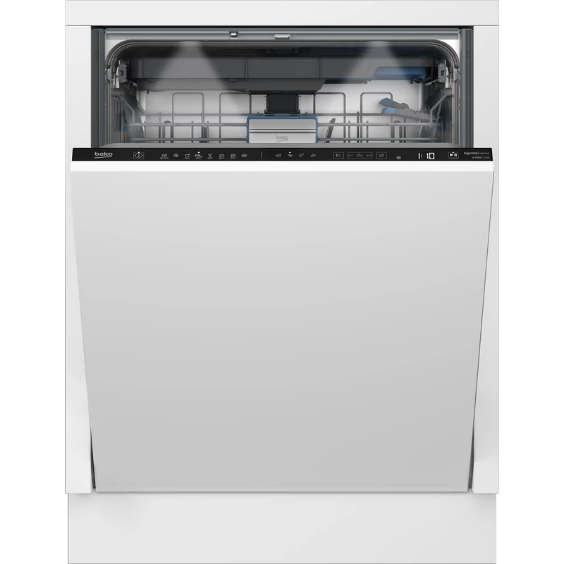 Beko BDIN38542P Teljesen beépíthető mosogatógép, 15 teríték, 3 kosár, selfdry, quick&shine program, 41 dB(A)