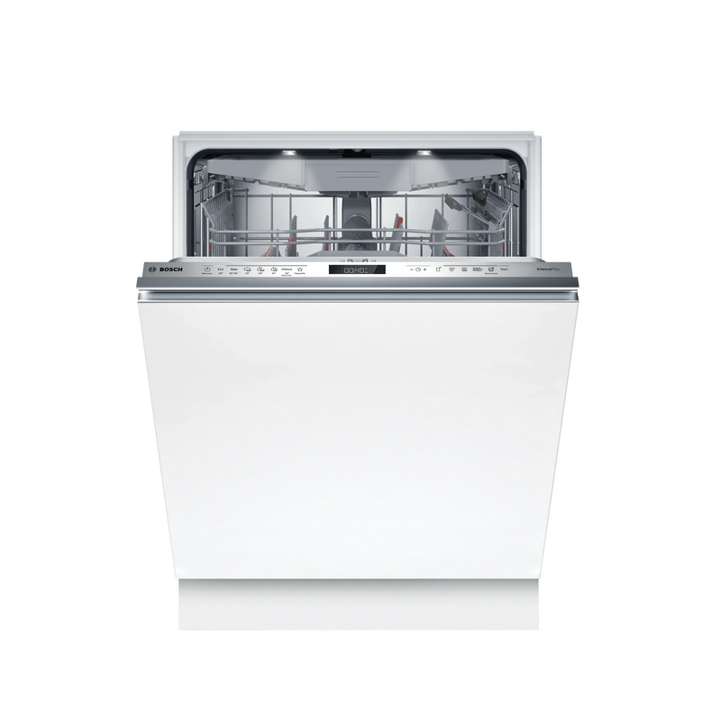 Bosch SMV6ZCX25E Teljesen integrálható mosogatógép , Serie 6 , Home Connect , 14 teríték ,  B , 7 program , 6 opció , Nagyméretű LED kijelző